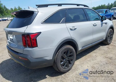2022 Kia Sorento X-Line S из США, поврежденный, VIN 5XYRLDLC4NG147788